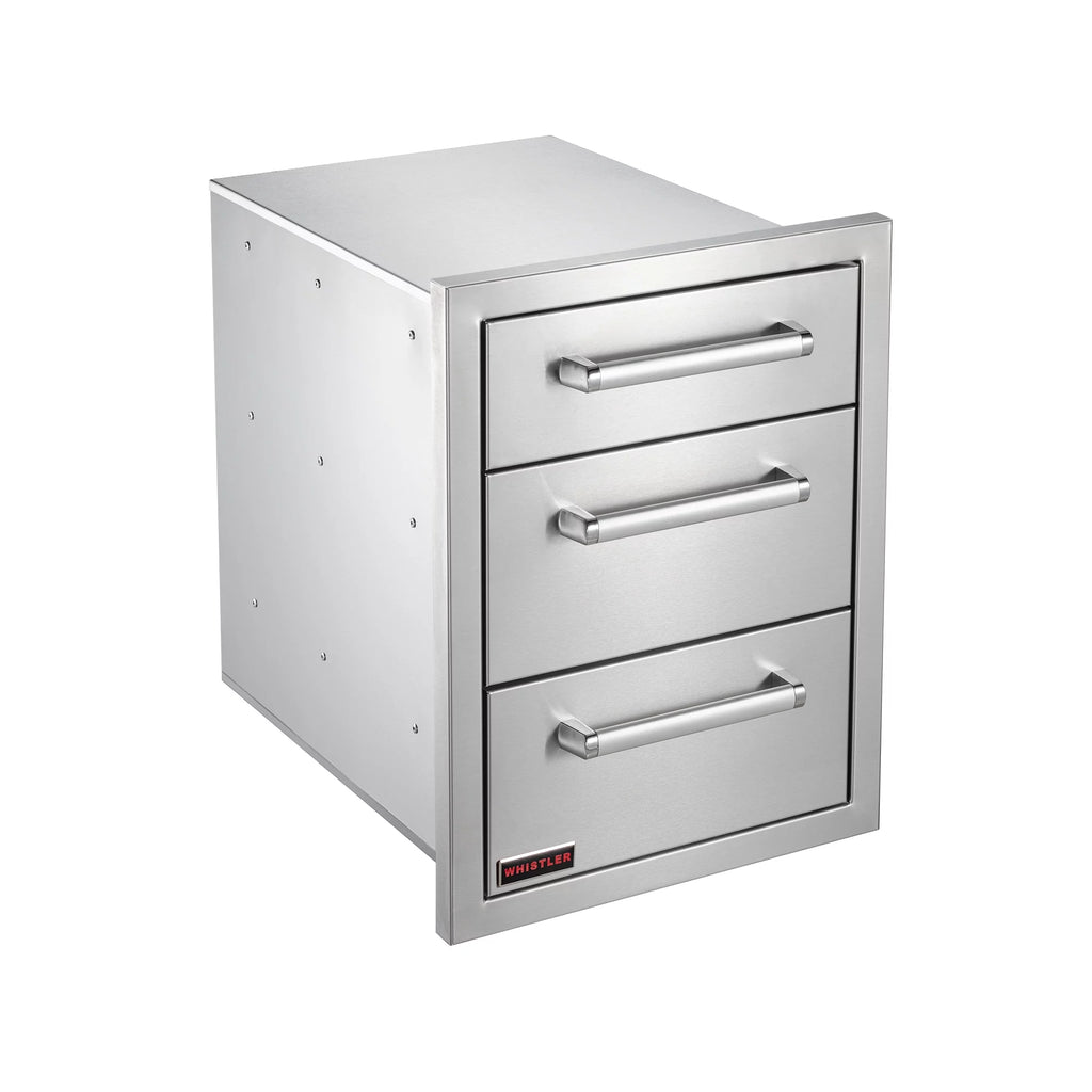 22-inch Stainless Steel Triple Access Drawer Z7207