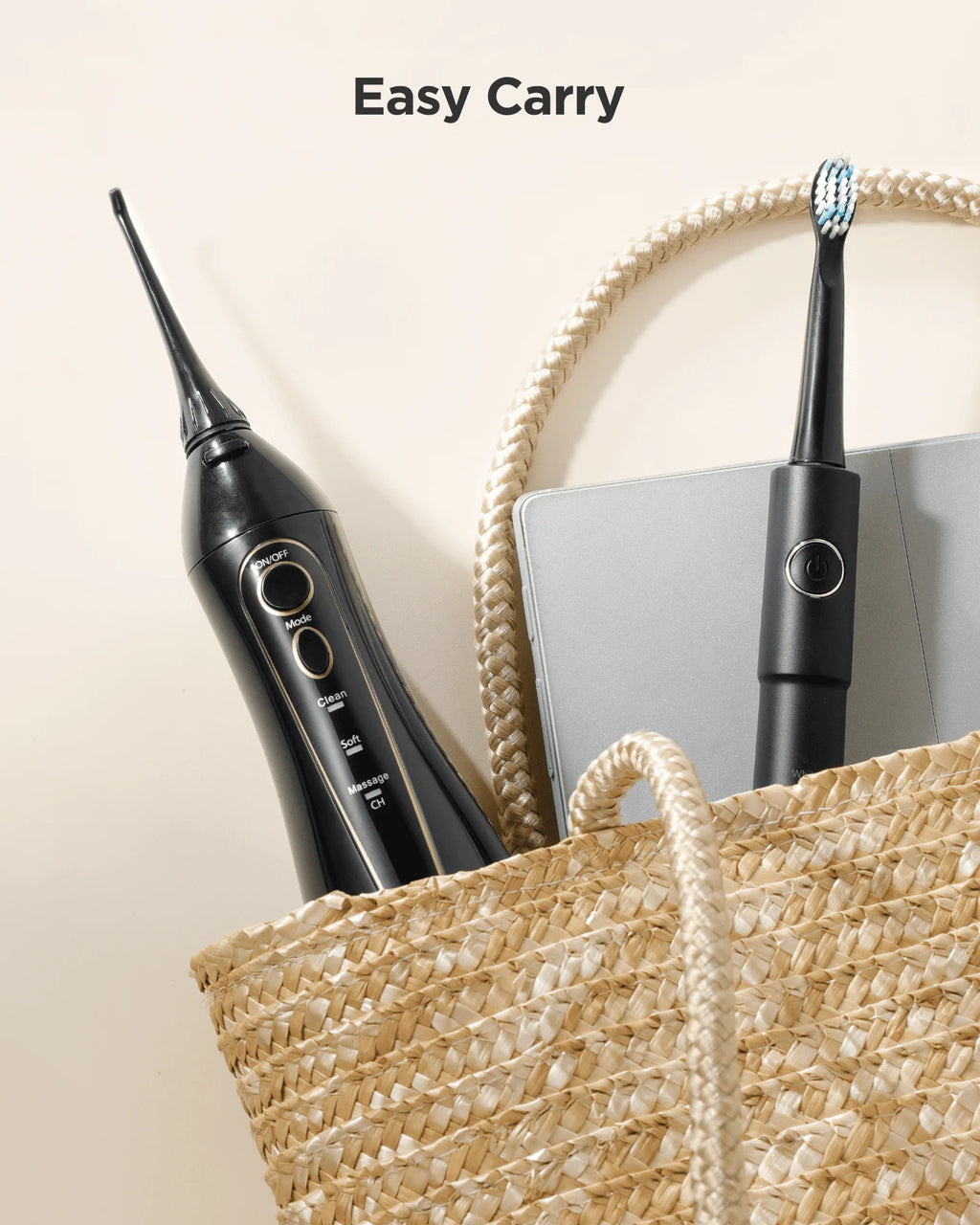 Black Water Flosser and Toothbrush Combo V592