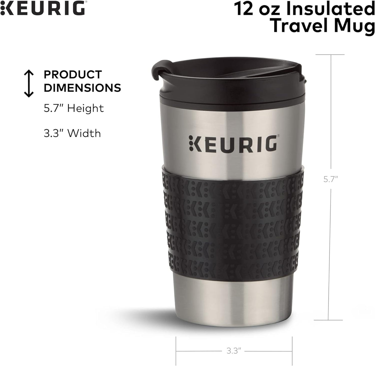 Black Single Serve K-Cup Pod Coffee Maker Y108