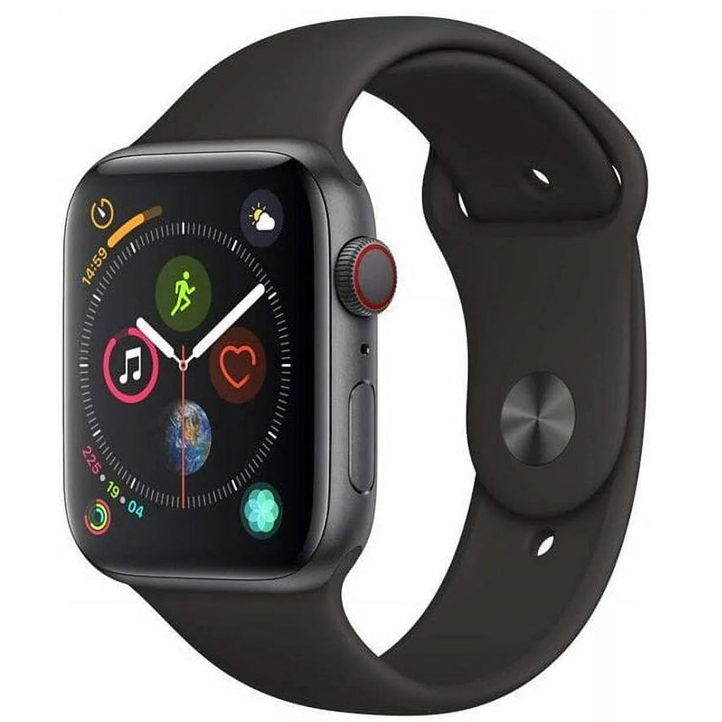 Apple Watch Series 5 44mm GPS Cellular LTE Aluminum Space Gray Black Sport Band E904