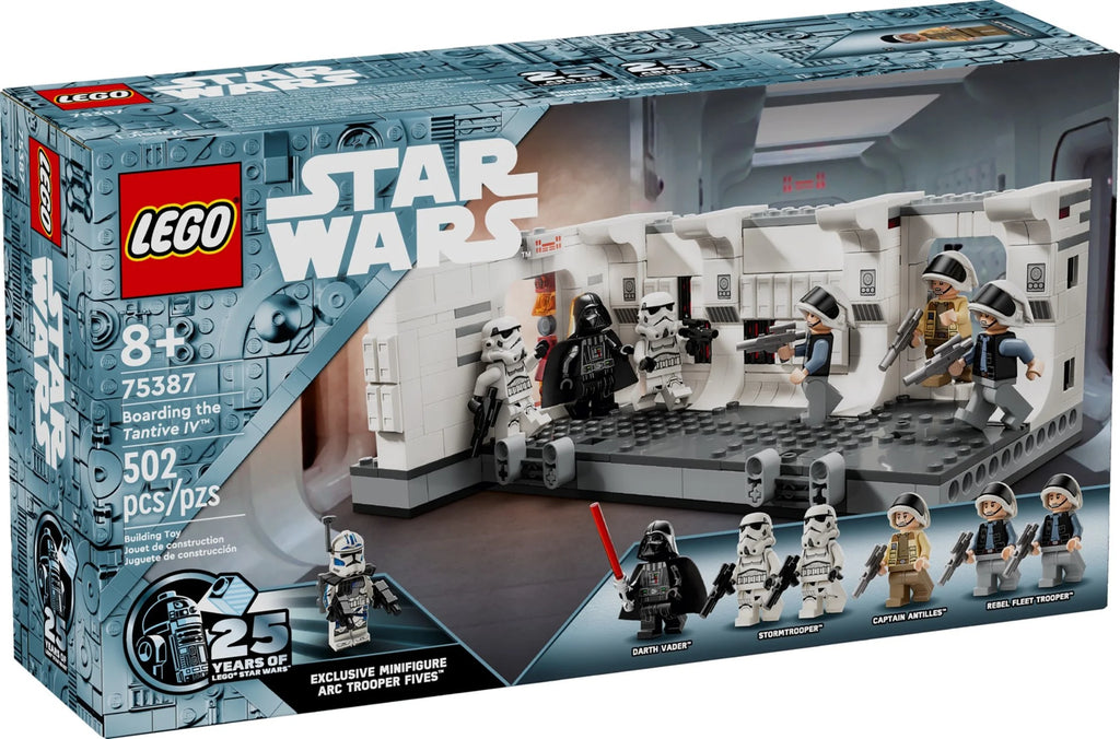 LEGO Star Wars Boarding the Tantive IV Fantasy Toy with Minifigure Clone Trooper Fives D60879
