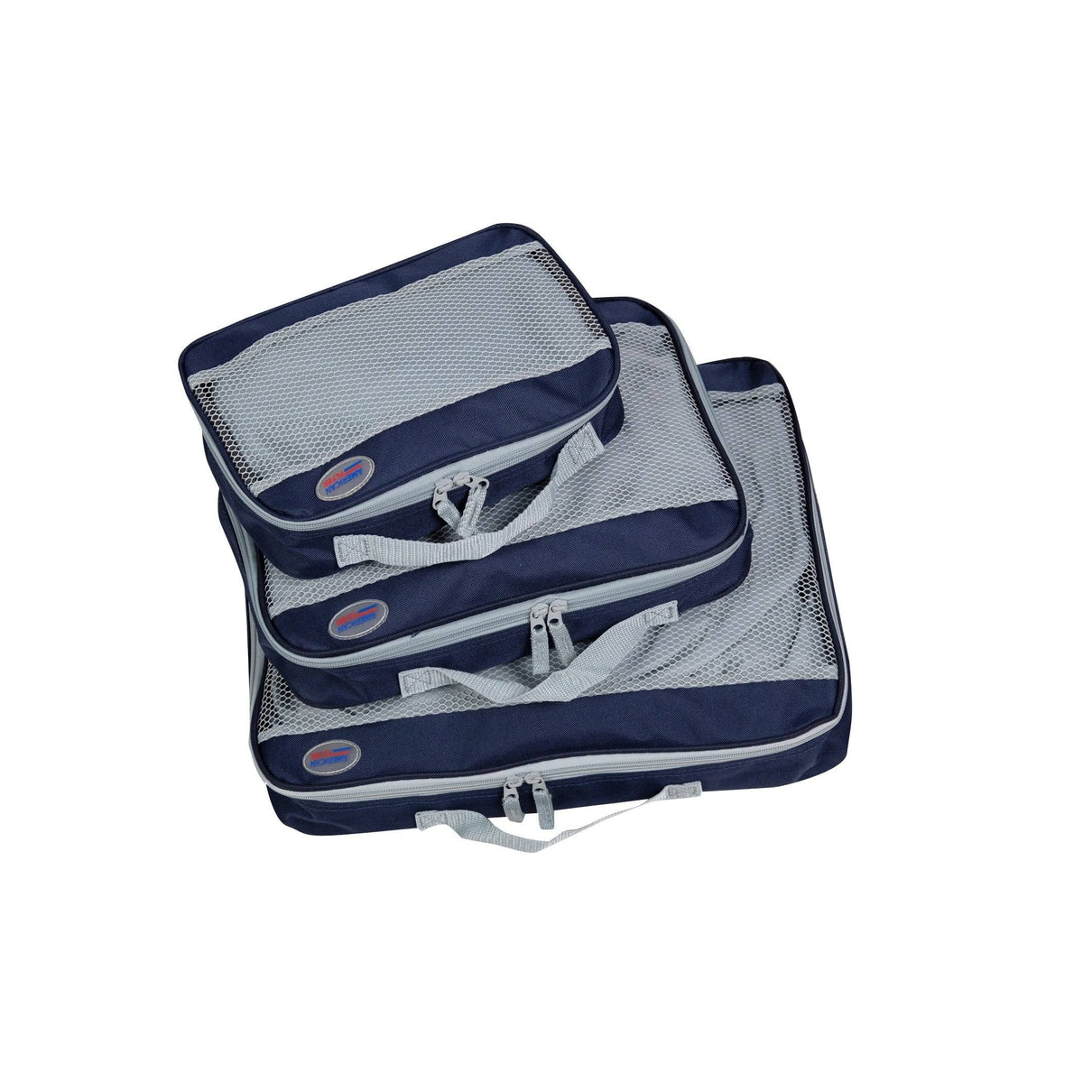 3 Piece Packing Cubes - Navy U5975