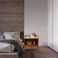 Bamboo Nightstand with Drawer X4674