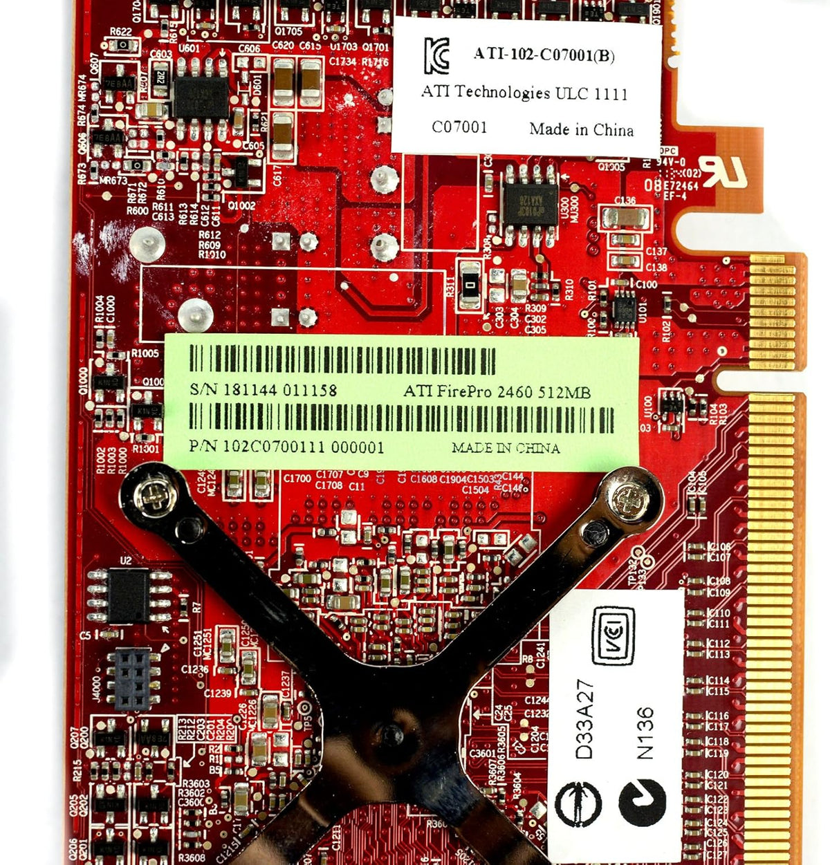 512MB Graphics Memory 4x Mini Display Port Low Profile PCI Express Video Card Z954796