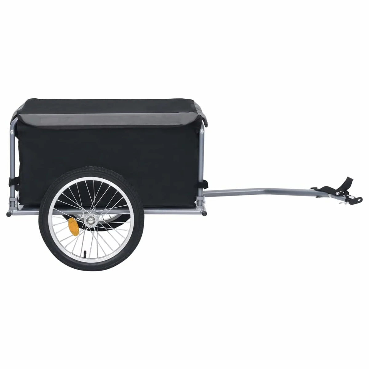 Bike Cargo Trailer Black and Gray S757778