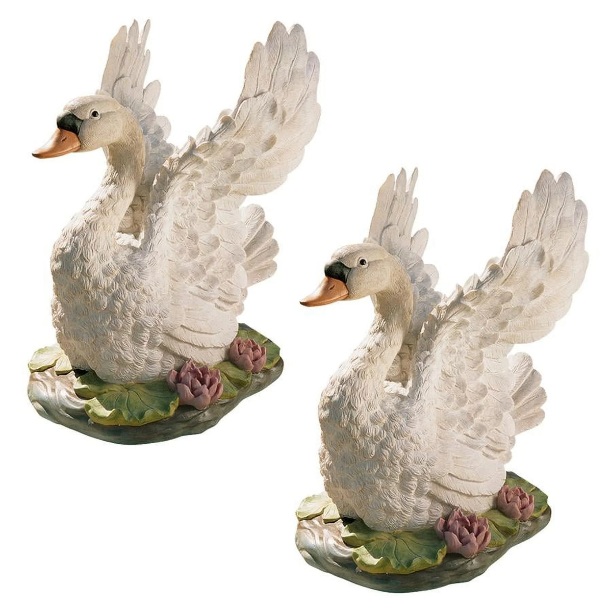 Swan Lake Sculpture Set of Two H154767