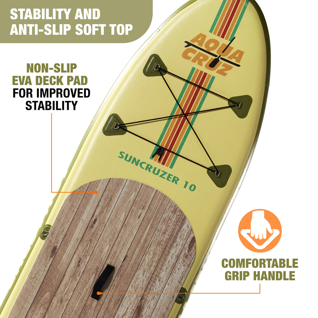 10 ft. Inflatable Stand Up Paddle Board Set with Accessories S65337