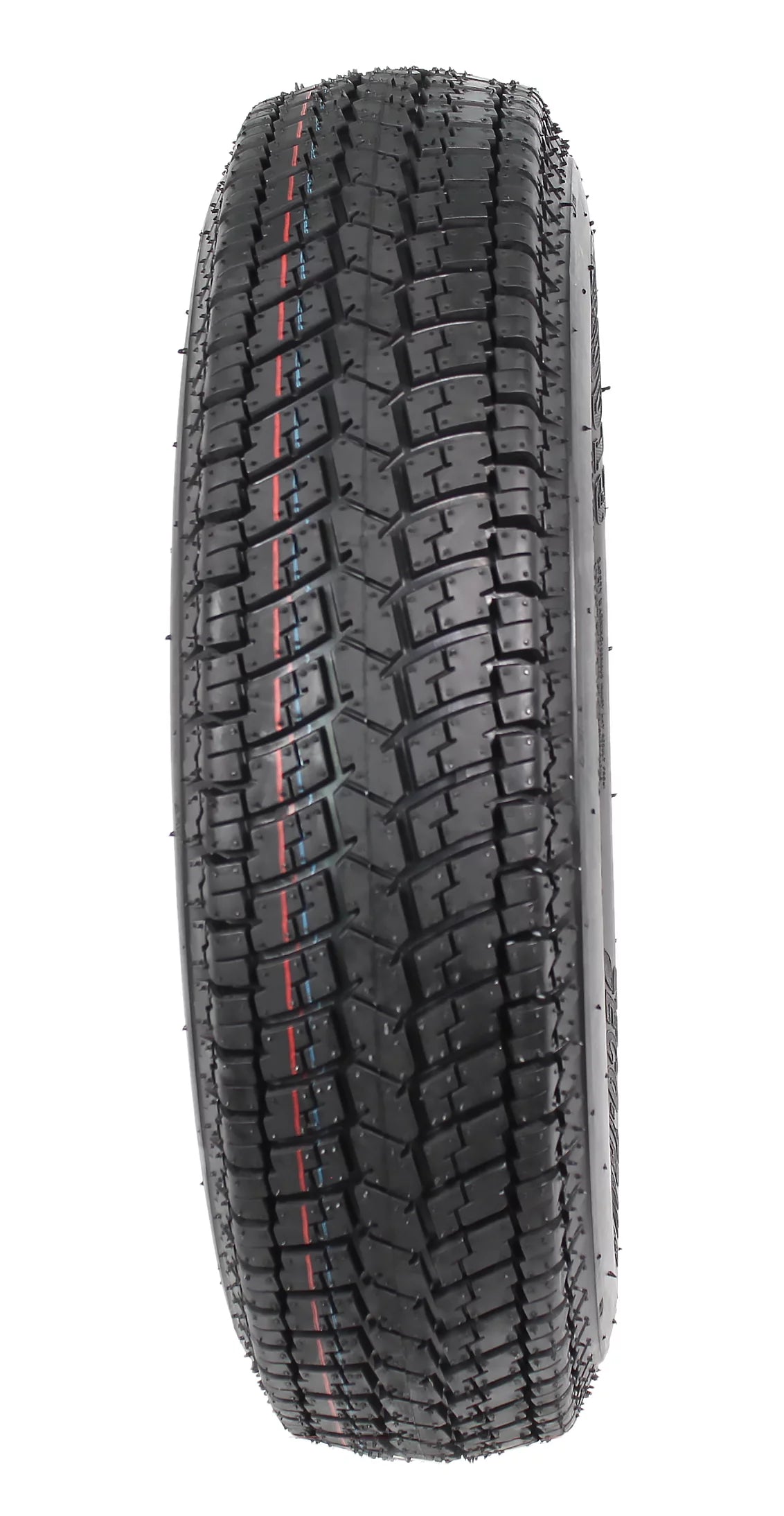 2-Pk Trailer Tire Black Spoke Wheel Rim ST175/80D13 V81352