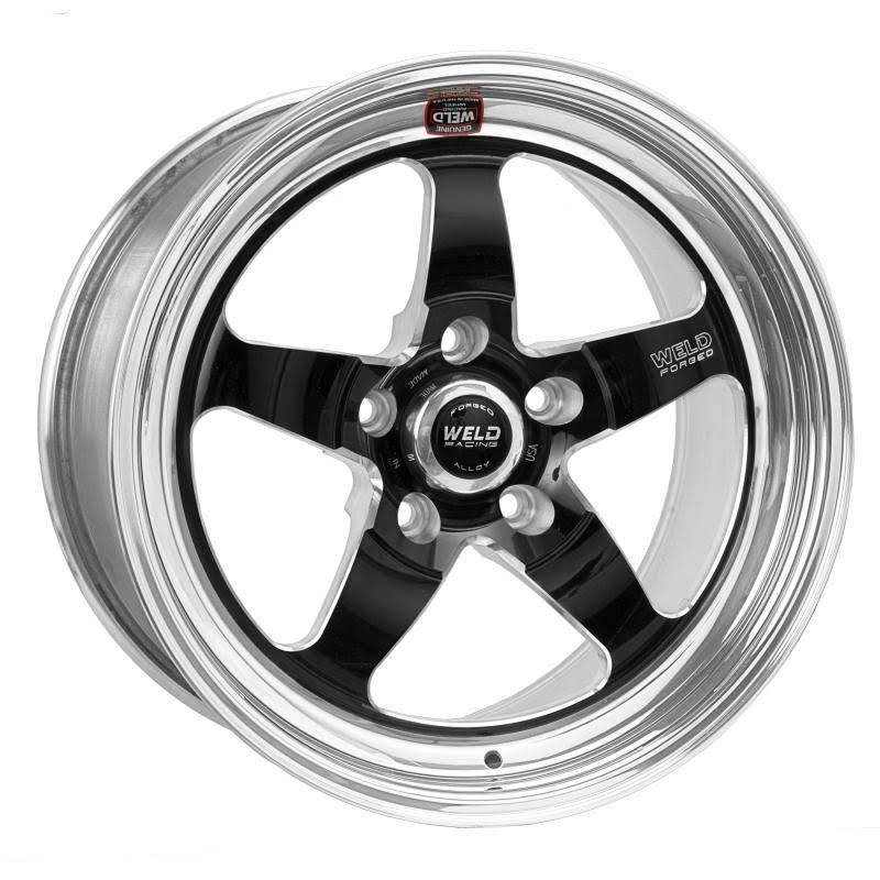 Black Wheel 17x7 5x4.5 BP 4.2in. BS Non-Beadlock Q5138