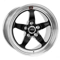 Black Wheel 17x7 5x4.5 BP 4.2in. BS Non-Beadlock Q5138