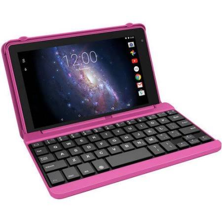 Pink 16 GB Android 5.0 Tablet with Keyboard and Case Y519