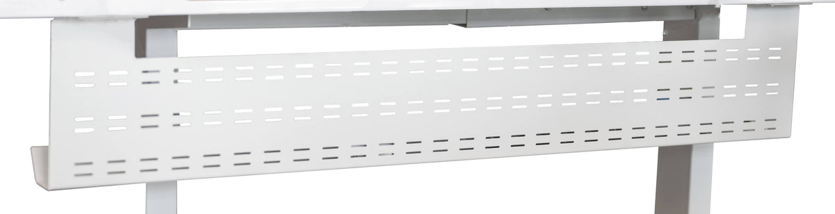 Black Under Desk Cable Management Tray S805