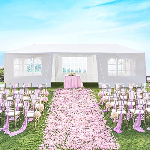 10 x 30FT White Heavy Duty Waterproof Party Tent J892425