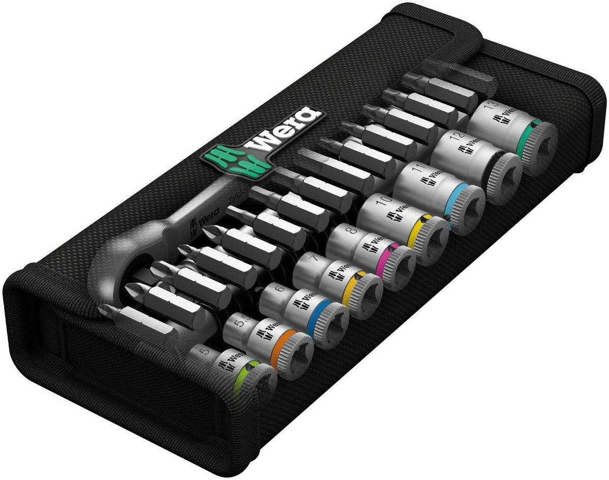 28 Piece Metric Ratchet Set with Push-Through Square P70825