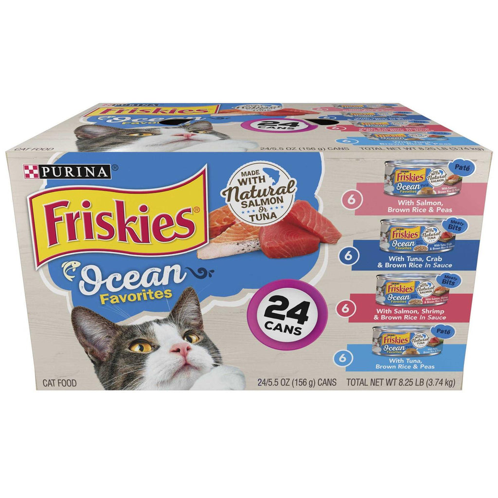Ocean Favorites Wet Cat Food Variety Pack Y455