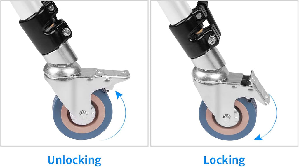 Swivel Caster Wheels Set 3 Pack C693245