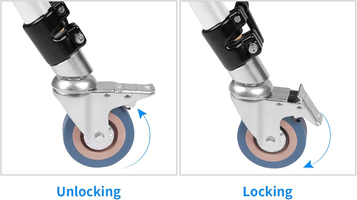 Swivel Caster Wheels Set 3 Pack C693245