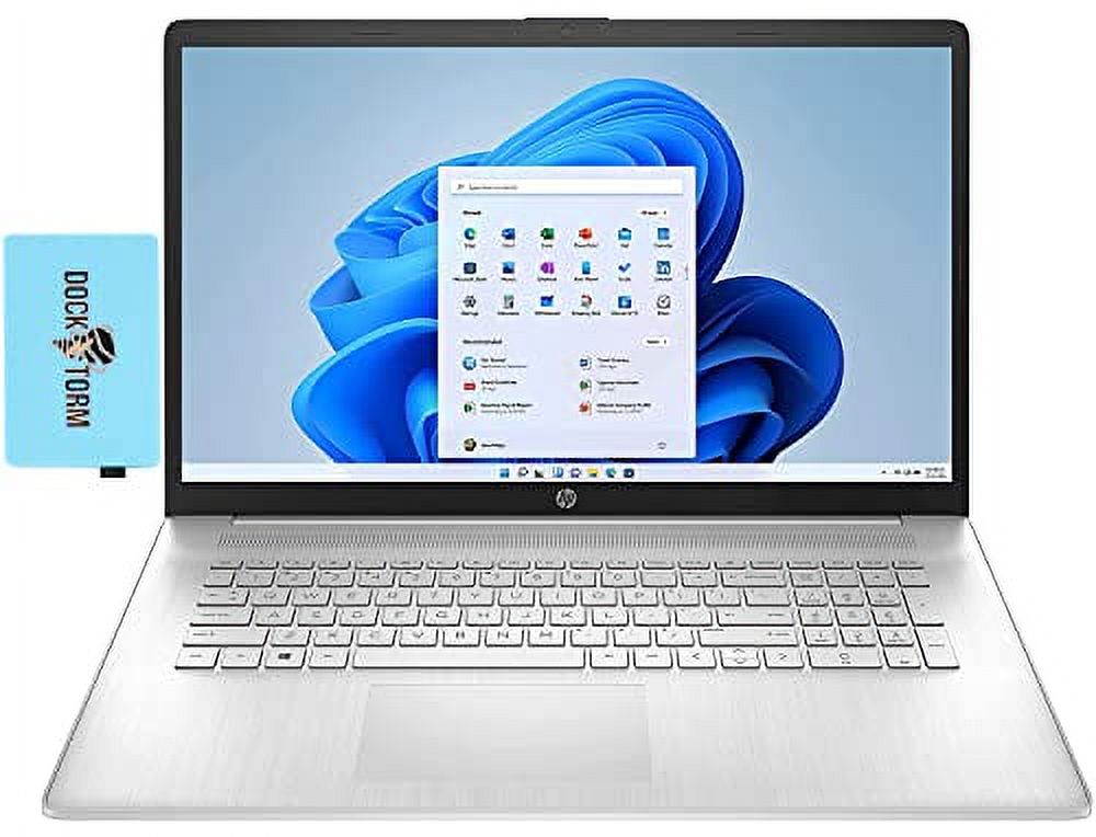 17.3'' HD LED Backlit Display Business Laptop 11th Gen Intel i3 8GB RAM 256GB PCIe SSD Intel UHD WiFi 5 BT 5.1 Webcam HDMI Win 11 Pro R45967