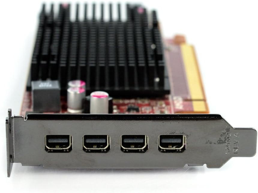 512MB Graphics Memory 4x Mini Display Port Low Profile PCI Express Video Card Z954796