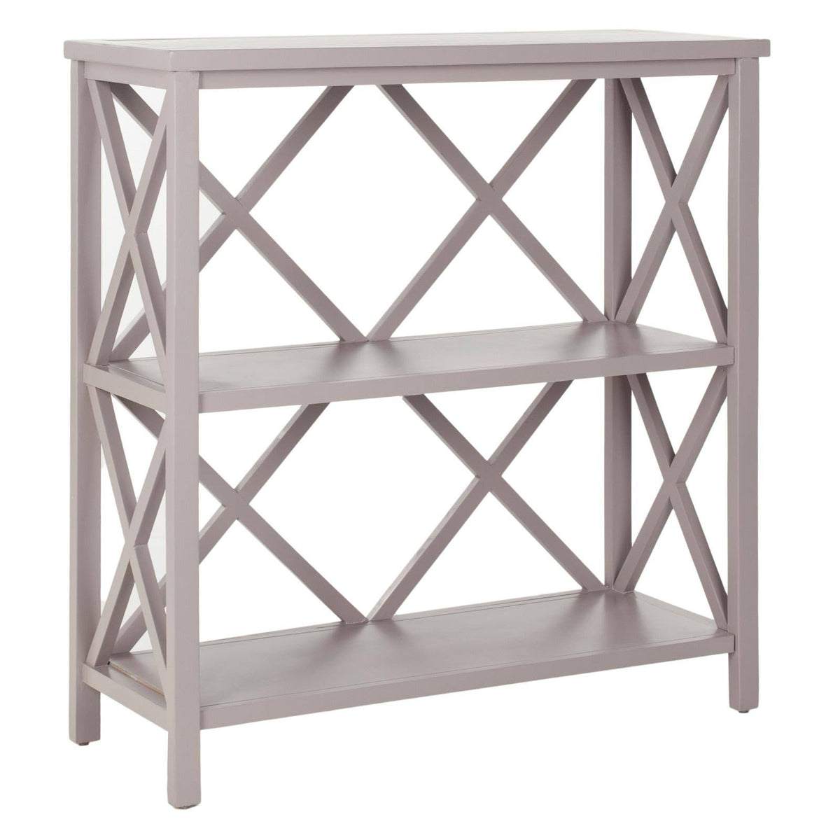 Grey Open Bookcase N813