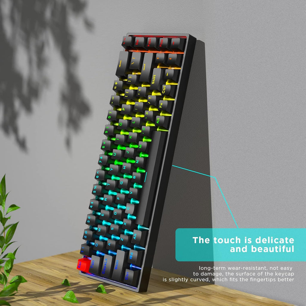 Portable 60% RGB Backlit Mechanical Gaming Keyboard H11547