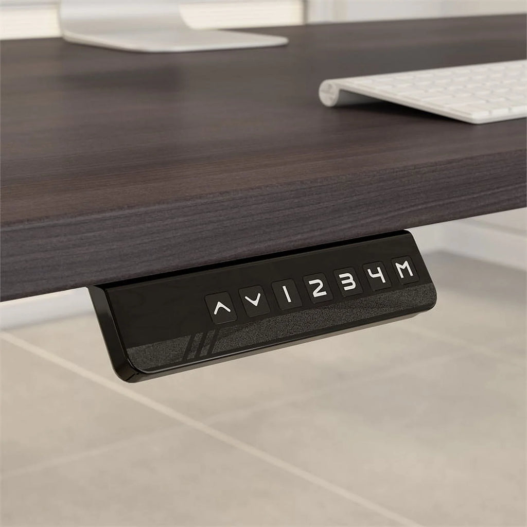 Height Adjustable Desk with Storage in Gray V72589