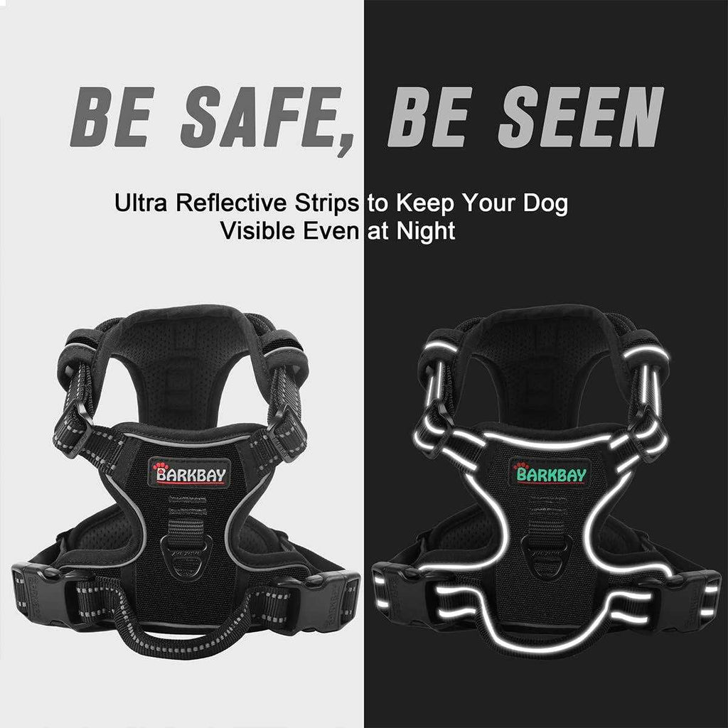 No Pull Reflective Dog Harness with Handle H811