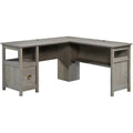 L-shaped Farmhouse Engineered Wood Writing Desk L761