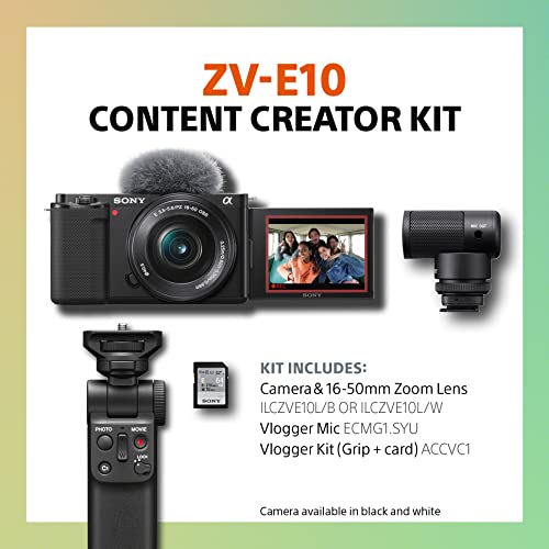 Black Interchangeable Lens Mirrorless Camera Kit Q33733