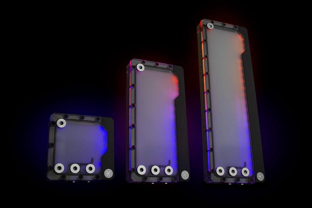 EK-Quantum Volume FLT 120 Reservoir, Digital RGB, Plexi G80744