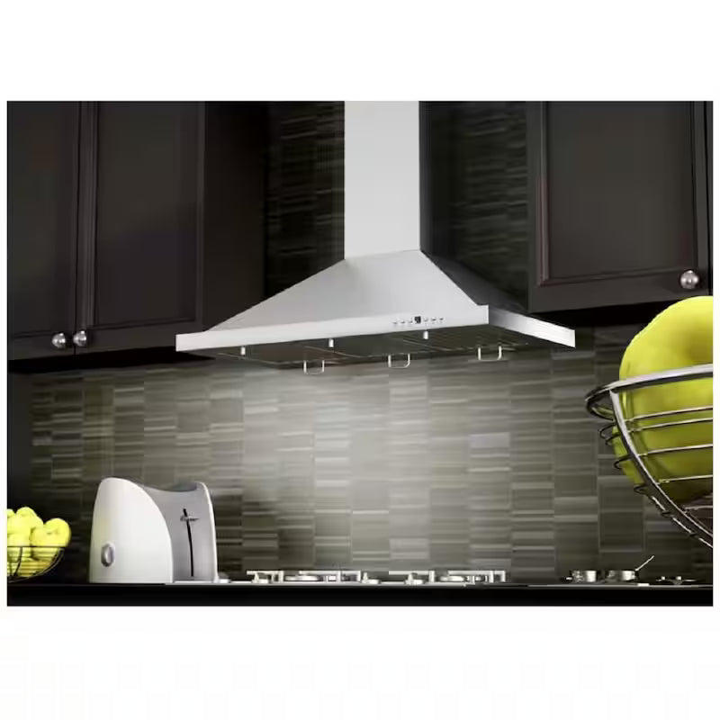 42 in. 400 CFM Convertible Wall Mount Range Hood Stainless Steel K193262