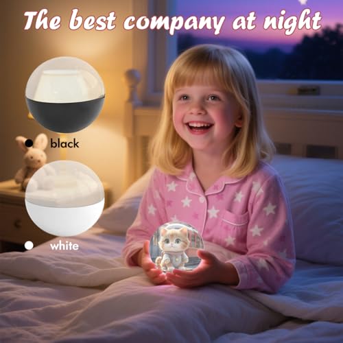 Pink USB Rechargeable LED Glass Memory Sphere R253