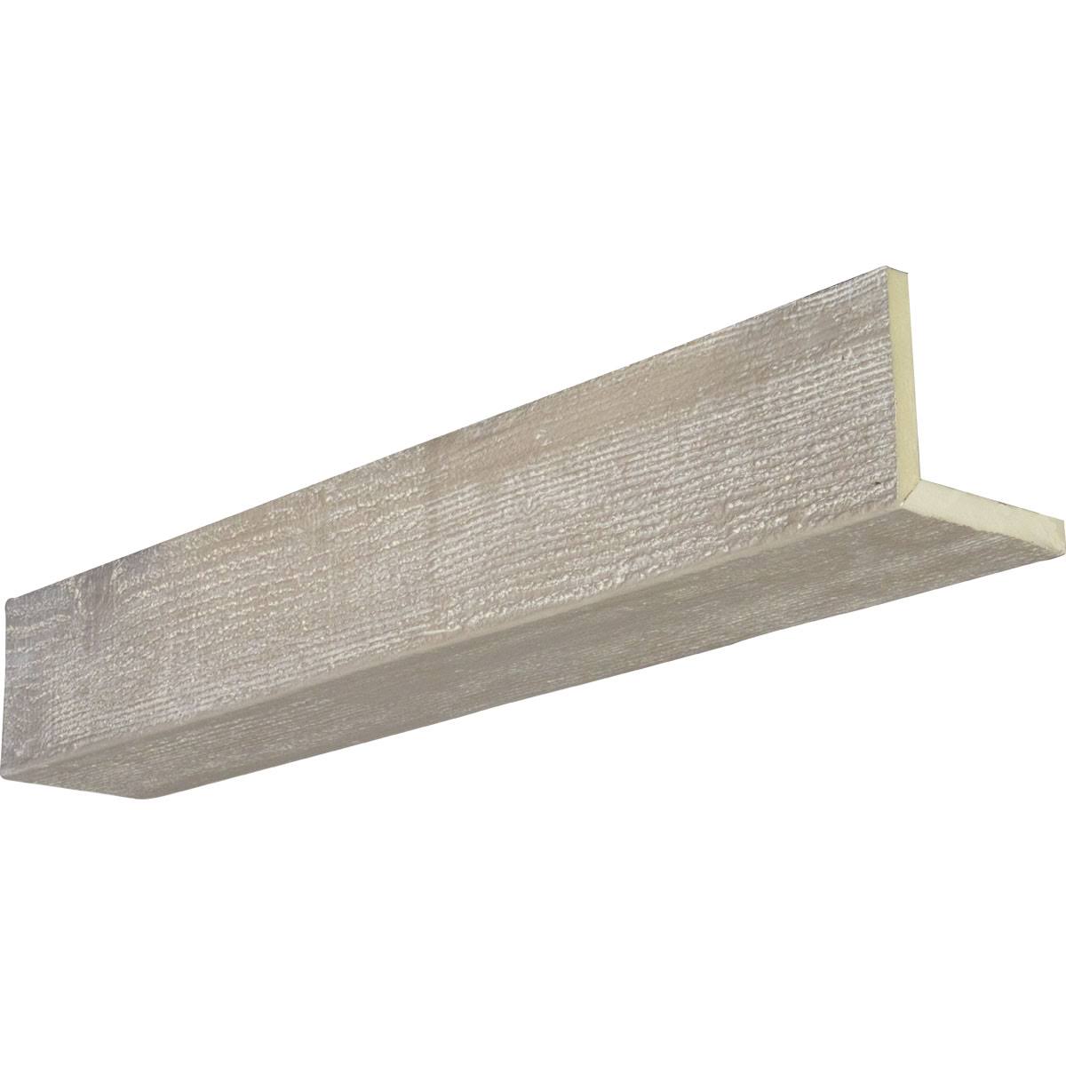 White 2-Sided Faux Wood Ceiling Beam K4781