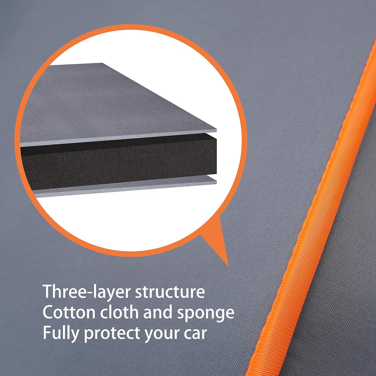 Waterproof Multi-Layered EVA Car Cover Universal Size W390