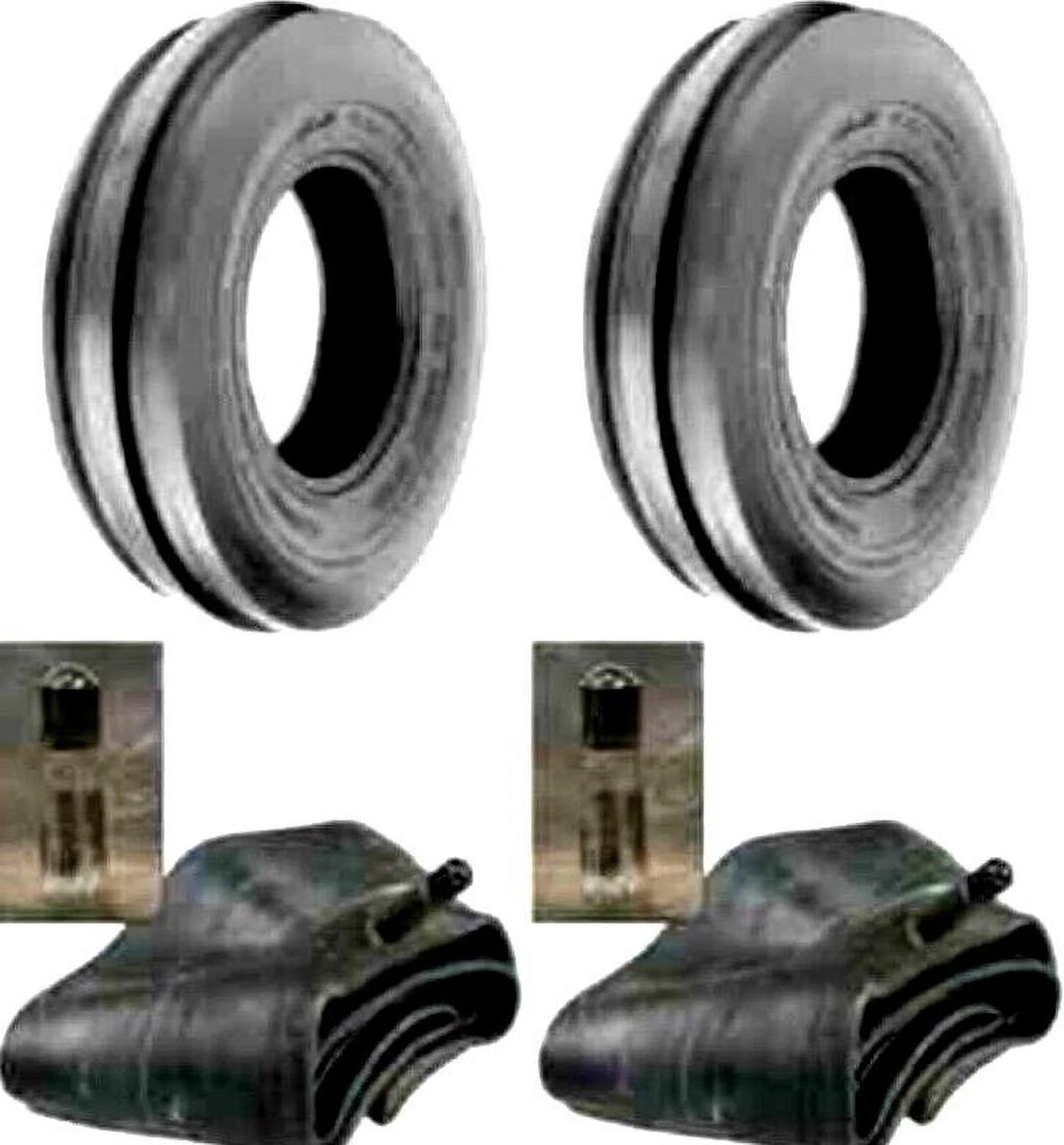 350x6 Front 3 Rib Tires with Tubes A542