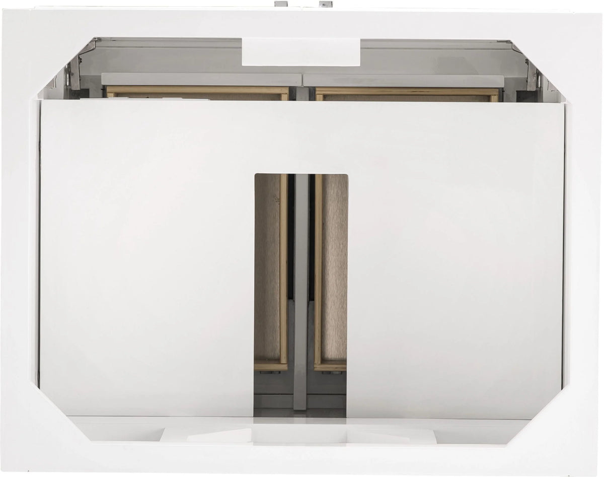 30 in. Glossy White Single Vanity Cabinet J19636