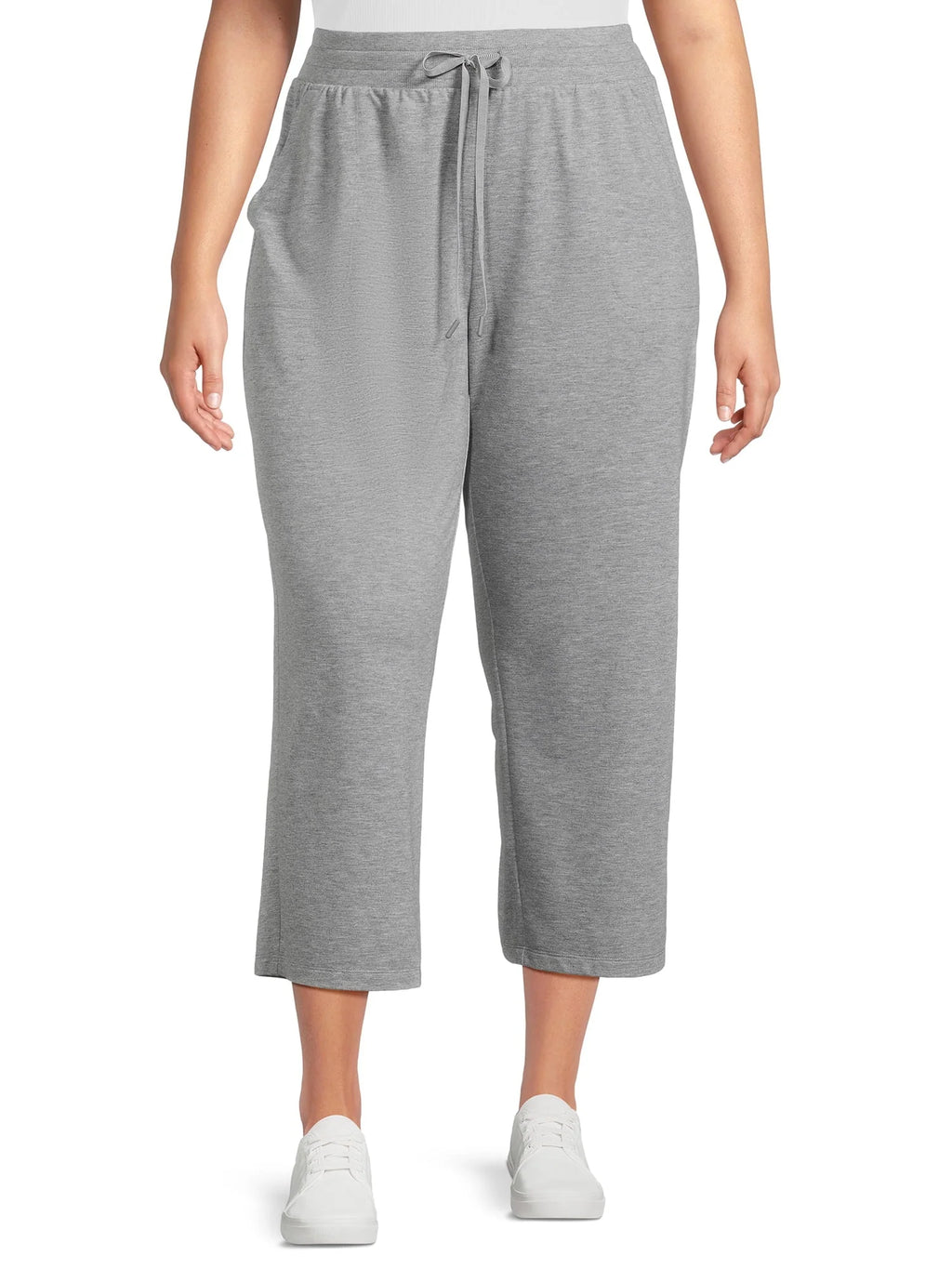 Women's Pull-On Wide Leg Capri Pants, 2-Pack Z4154