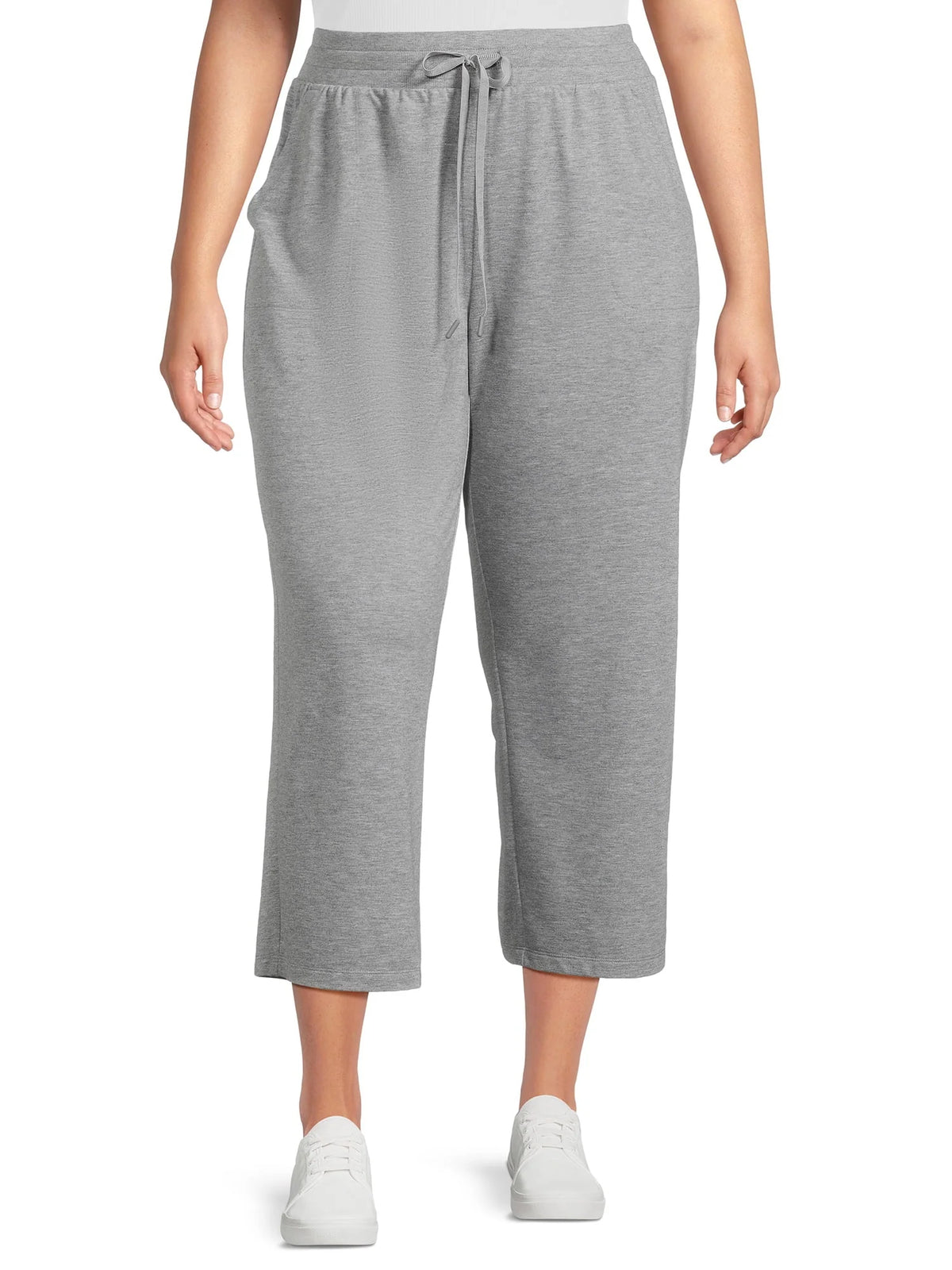 Women's Pull-On Wide Leg Capri Pants, 2-Pack Z4154