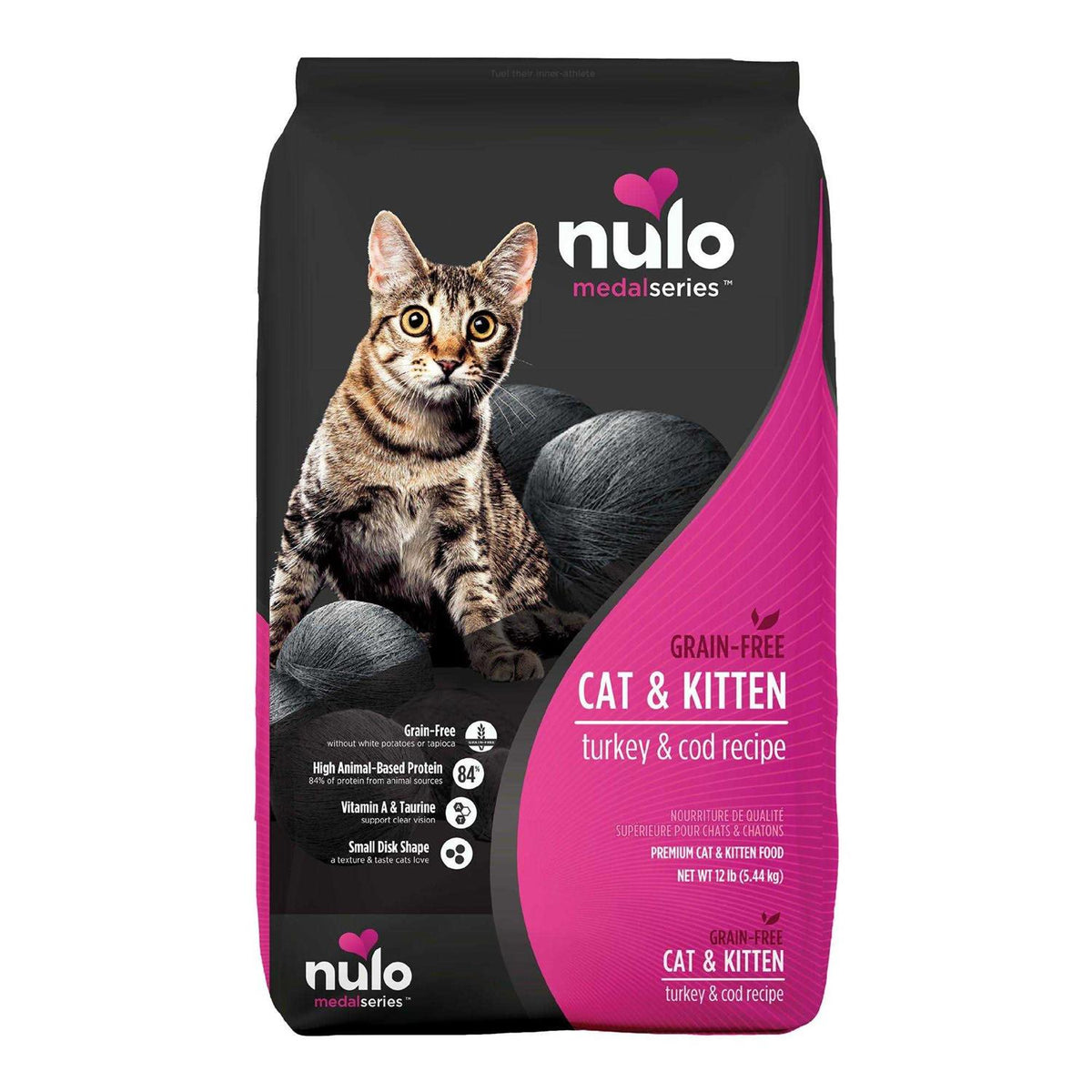 Grain-Free Turkey & Cod Dry Cat & Kitten Food U2756