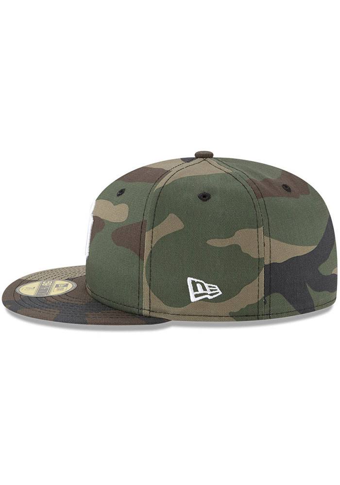 Camo Woodland Fitted Hat M334664