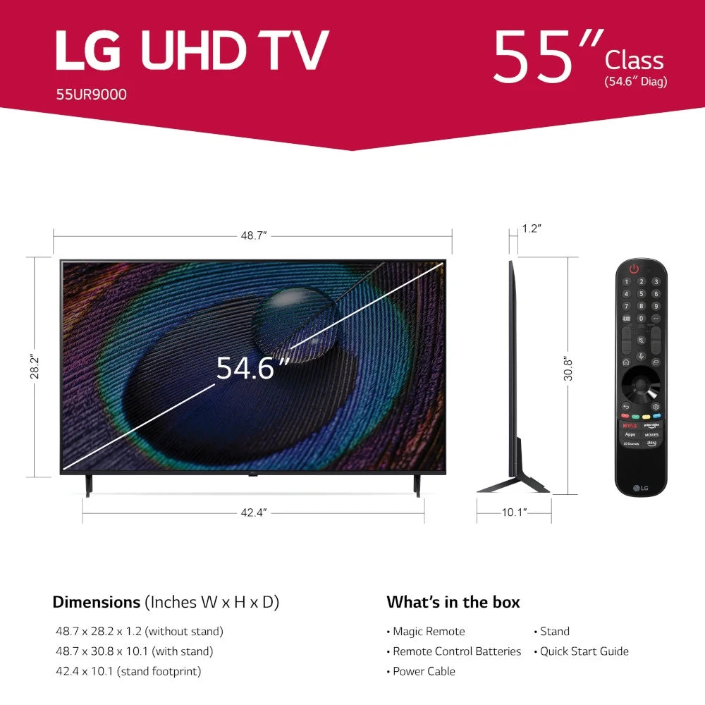 55 Class 4K UHD Smart TV D18472