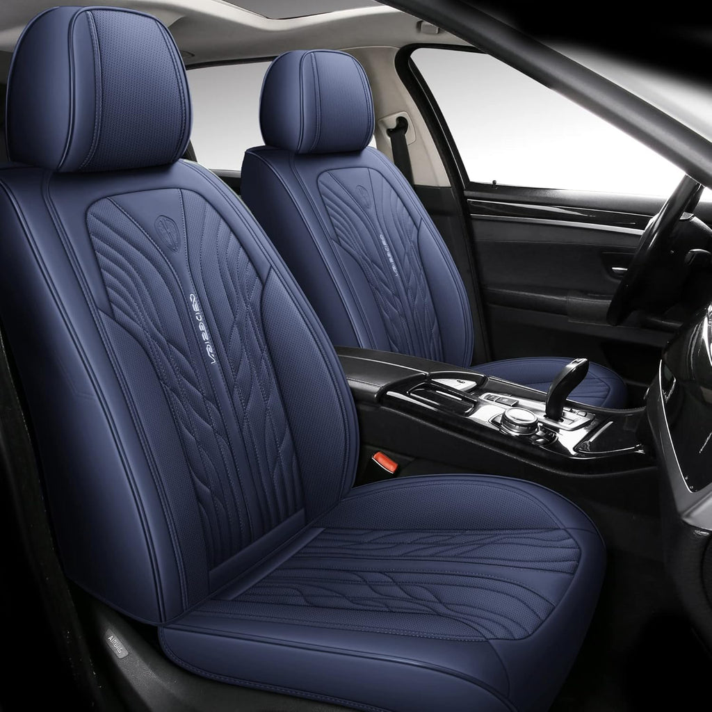 Faux Leather Full Set Car Seat Covers V85210