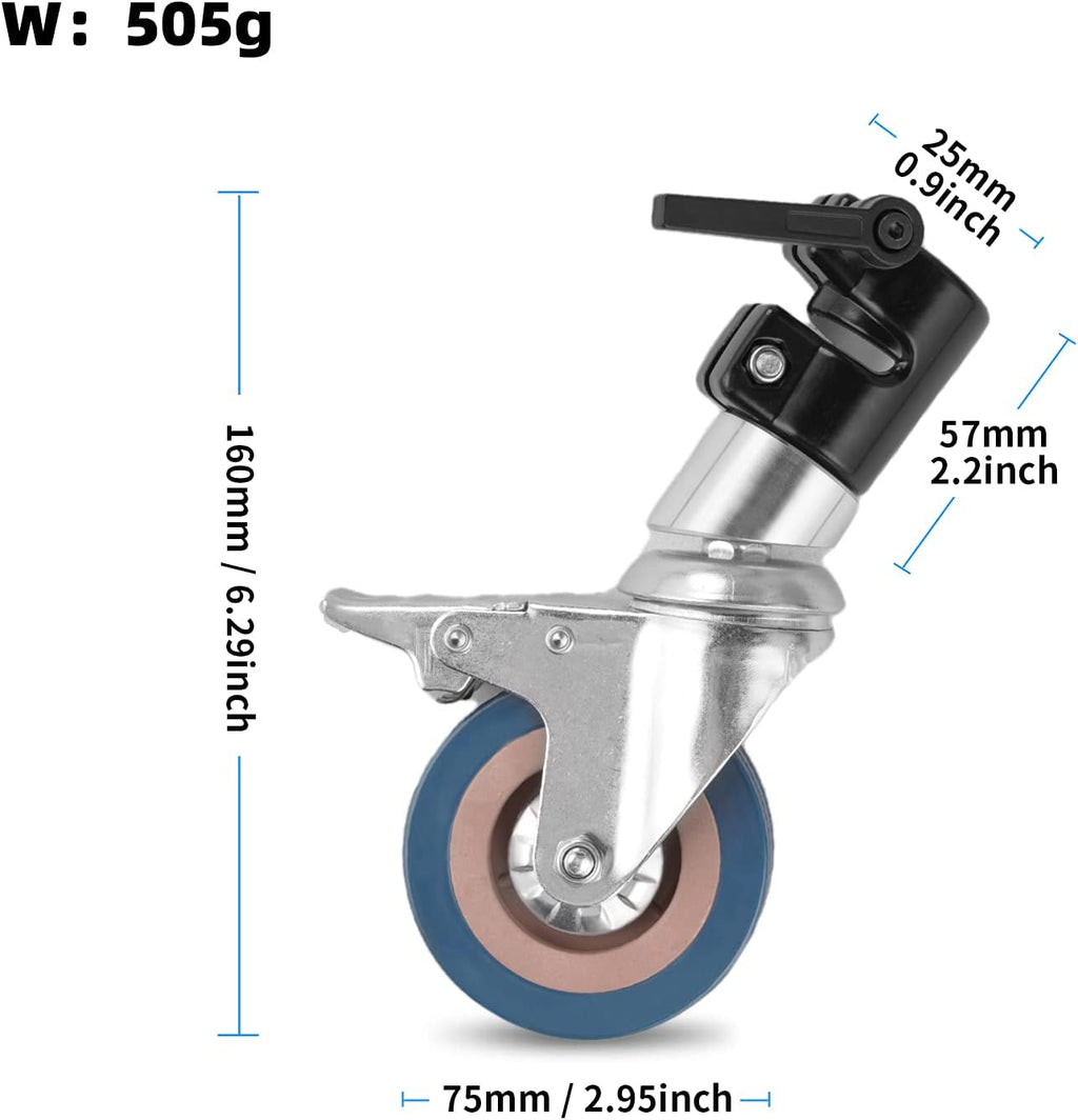 Swivel Caster Wheels Set 3 Pack C693245