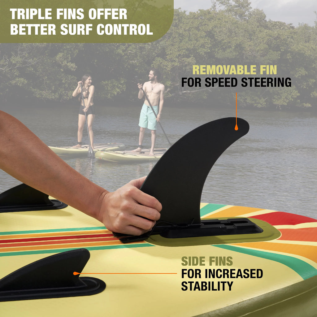 10 ft. Inflatable Stand Up Paddle Board Set with Accessories S65337