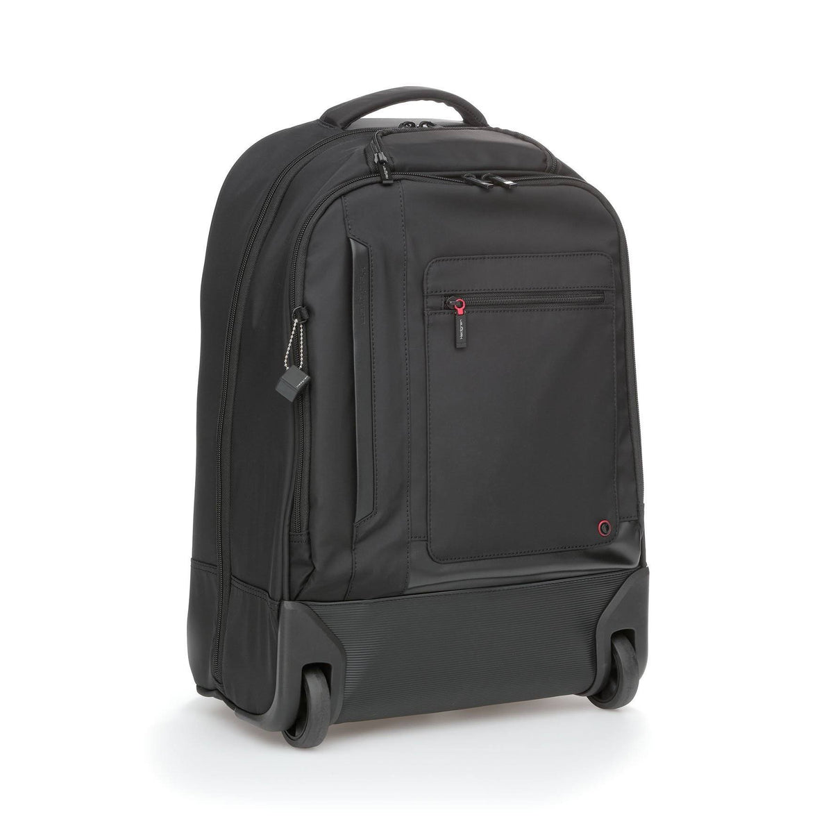 Black Laptop Backpack on Wheels U5905