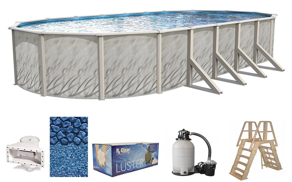 12' x 24' x 52 Oval Above-Ground Swimming Pool T941570