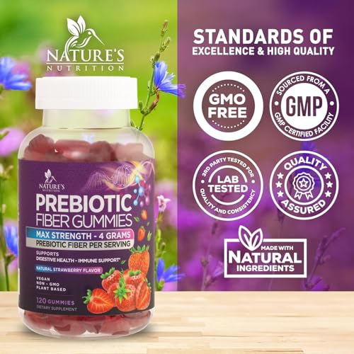 120 Gummies Prebiotic Fiber Gummies D950243