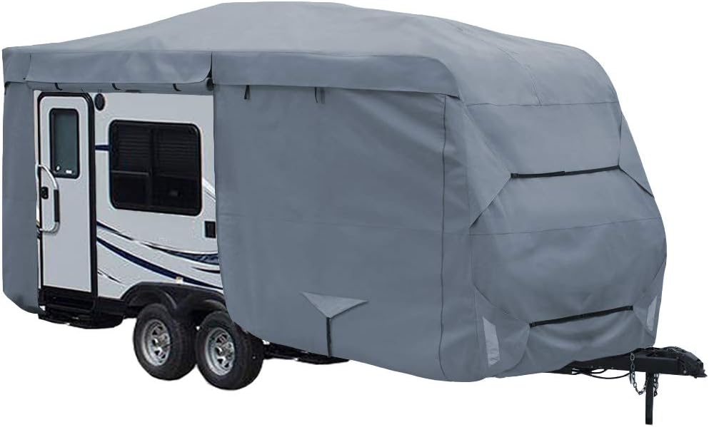 4 Layers Heavy Duty Travel Trailer Camper RV Cover N992