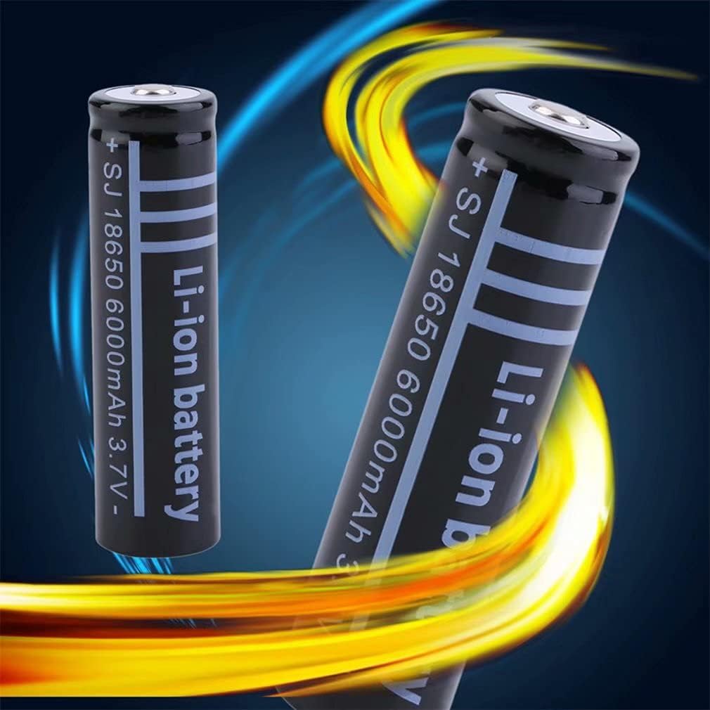 3.7V 6000mAh Rechargeable Button Top Battery 20 Pcs S694