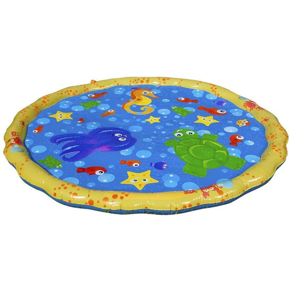 Colorful PVC Water Play Mat Toy for Outdoor Pool Garden F79476